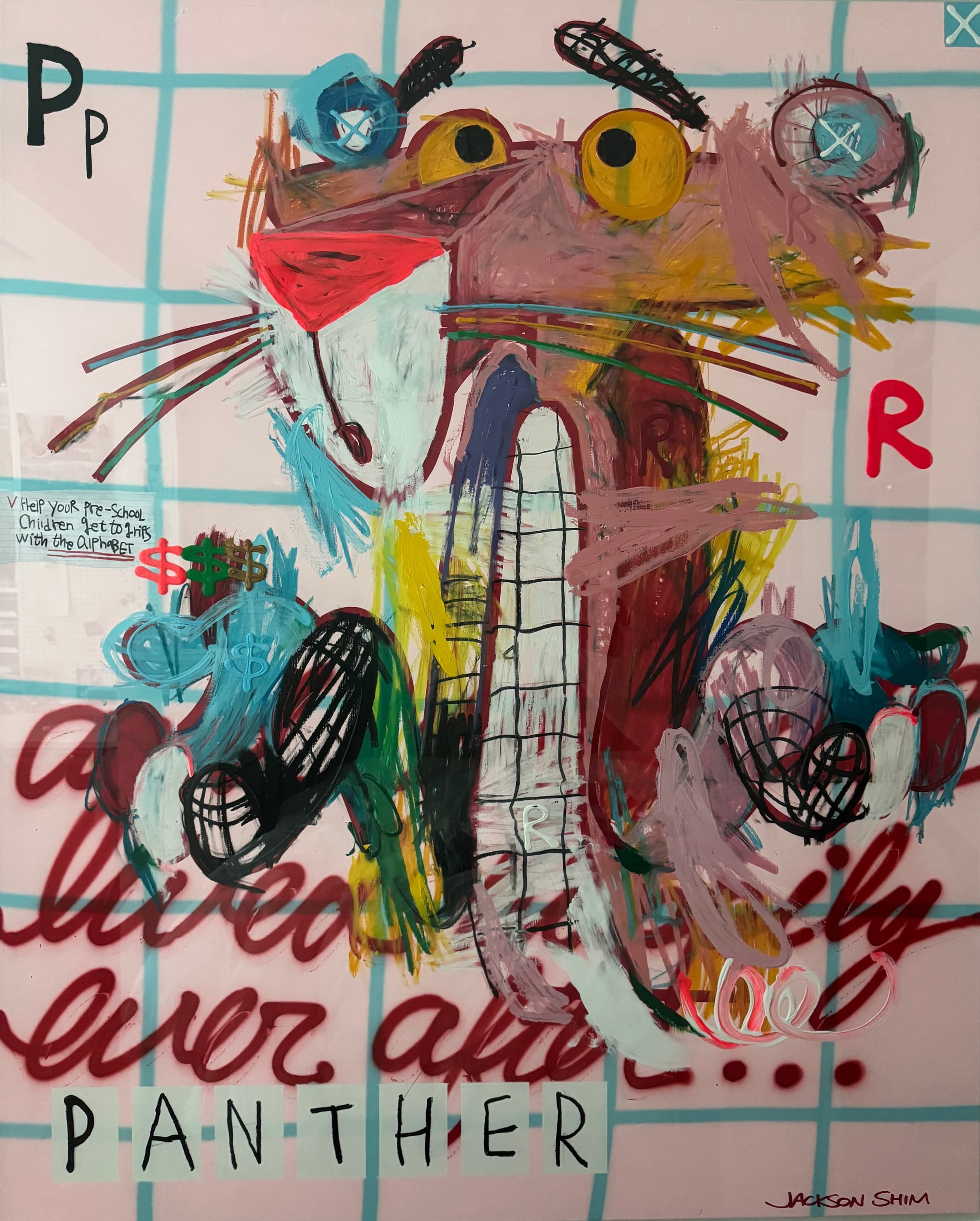 Alphabet Card Panther Masterpiece 7