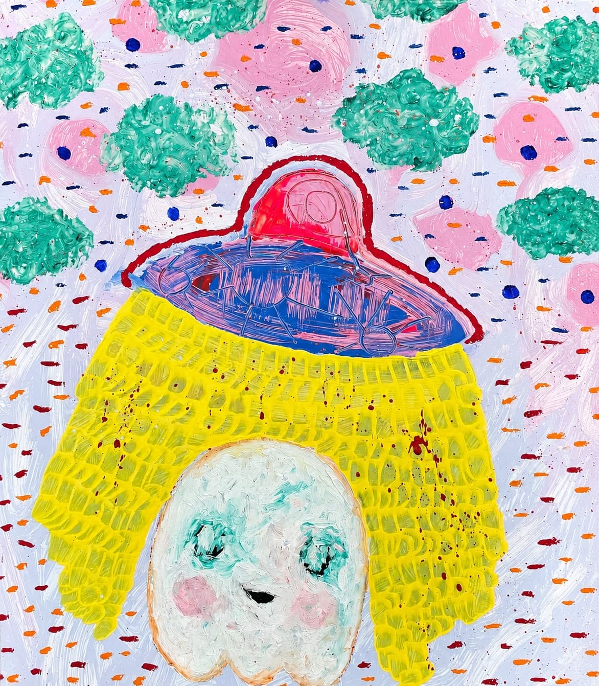 Soft Grey Ghost Abduction
